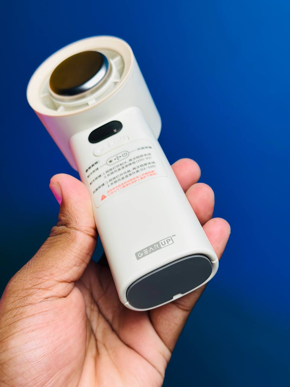GearUP M57 Cooling Handheld Fan 🚚 ডেলিভারি চার্জ: ঢাকা সিটির ভিতরে : ৬০৳ ঢাকার বাহিরে : ১২০৳