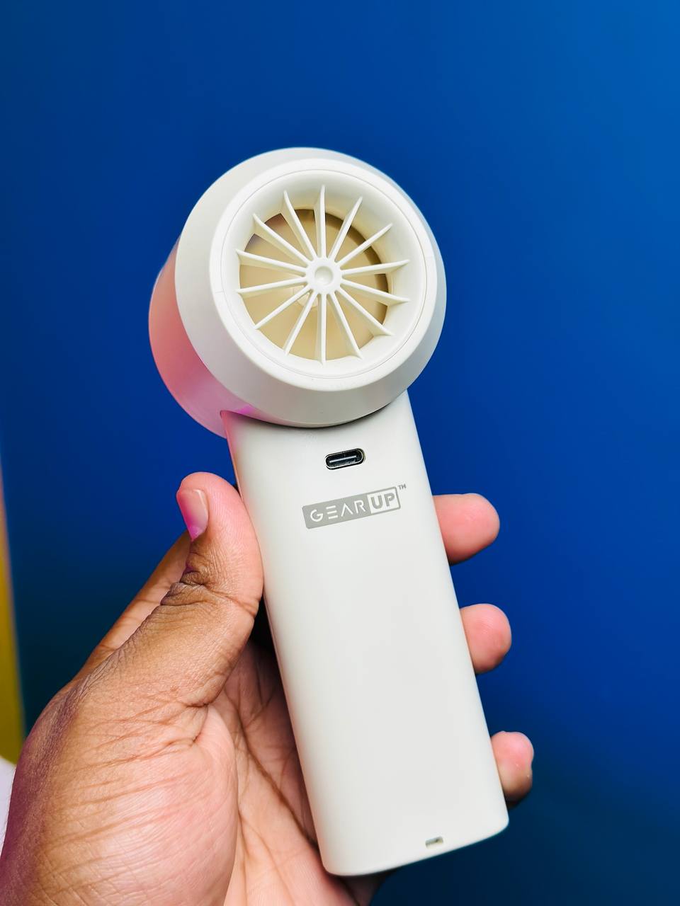 GearUP M57 Cooling Handheld Fan 🚚 ডেলিভারি চার্জ: ঢাকা সিটির ভিতরে : ৬০৳ ঢাকার বাহিরে : ১২০৳