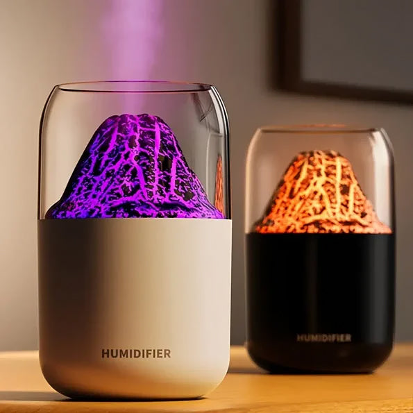 H05 Volcano Air Humidifier with Night Light – 180ML