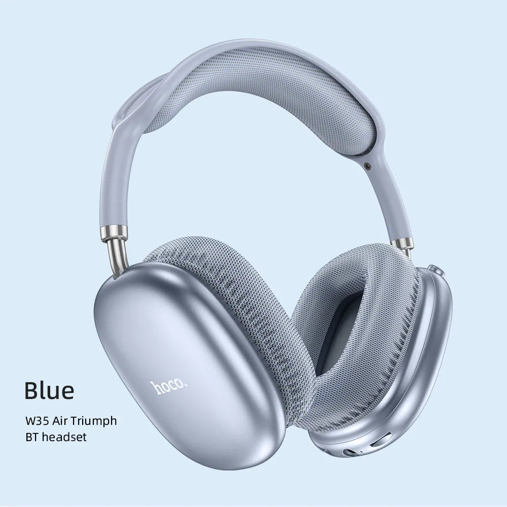 Hoco W35 Air Wireless Headphone- Green Color, White, Black  🚚 ডেলিভারি চার্জ: ঢাকা সিটির ভিতরে : ৬০৳ ঢাকার বাহিরে : ১২০৳
