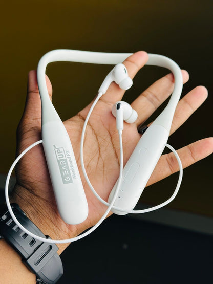 GearUP Neckband P2 – White, Black 🚚 ডেলিভারি চার্জ: ঢাকা সিটির ভিতরে : ৬০৳ ঢাকার বাহিরে : ১২০৳