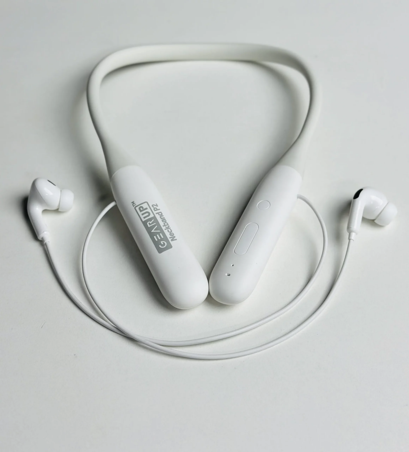 GearUP Neckband P2 – White, Black 🚚 ডেলিভারি চার্জ: ঢাকা সিটির ভিতরে : ৬০৳ ঢাকার বাহিরে : ১২০৳