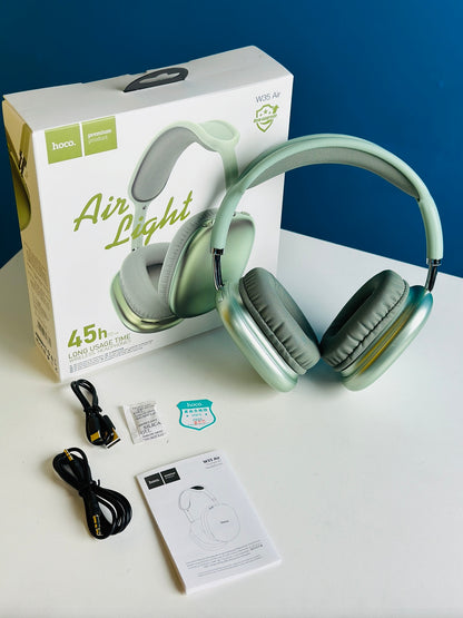 Hoco W35 Air Wireless Headphone- Green Color, White, Black  🚚 ডেলিভারি চার্জ: ঢাকা সিটির ভিতরে : ৬০৳ ঢাকার বাহিরে : ১২০৳